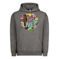 Pigment Tornado He lives Easter with flowers Urban Hoodie - Neo Western