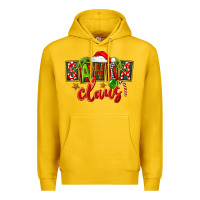 Lemon Christmas santa claus Premium Hoodie - FaDigitalArtStudio