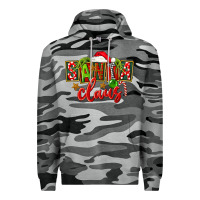 Slate Camo Christmas santa claus Premium Hoodie - FaDigitalArtStudio