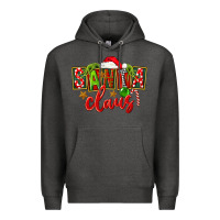 Charcoal Heather Christmas santa claus Premium Hoodie - FaDigitalArtStudio