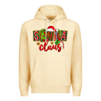 Pina Colada Christmas santa claus Premium Hoodie - FaDigitalArtStudio