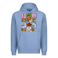 Colony Blue Western Hip hop Bunny Premium Hoodie - Neo Western