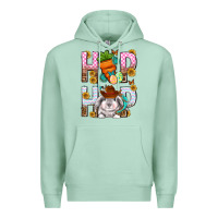 Seafoam Western Hip hop Bunny Premium Hoodie - Neo Western