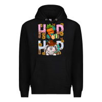 Black Western Hip hop Bunny Premium Hoodie - Neo Western