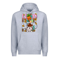 Heather Grey Western Hip hop Bunny Premium Hoodie - Neo Western