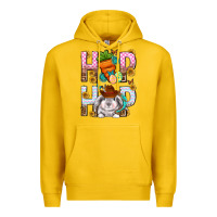 Western Hip Hop Bunny Premium Hoodie | Teevron