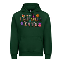 Forest Green i put speel on you Urban Hoodie - CowhideDigitalArt