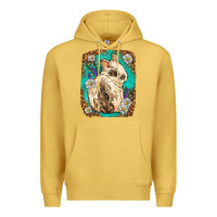 Antique Gold Western Rabbit Premium Hoodie - Neo Western