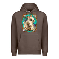 Coffee Western Rabbit Premium Hoodie - Neo Western