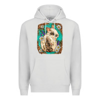 Dove Grey Western Rabbit Premium Hoodie - Neo Western