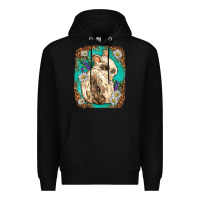 Black Western Rabbit Premium Hoodie - Neo Western