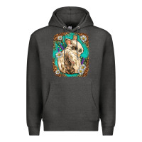 Charcoal Heather Western Rabbit Premium Hoodie - Neo Western