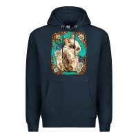 Navy Western Rabbit Premium Hoodie - Neo Western