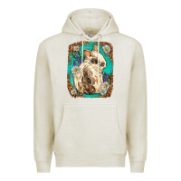 Oatmeal Heather Western Rabbit Premium Hoodie - Neo Western