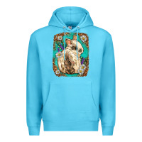 Ocean Blue Western Rabbit Premium Hoodie - Neo Western