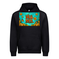 Black sunflowers mama skinny metal can holder Urban Hoodie - HRA Design Shop