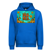 Cobalt sunflowers mama skinny metal can holder Urban Hoodie - HRA Design Shop