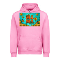 Fuchsia Pink sunflowers mama skinny metal can holder Urban Hoodie - HRA Design Shop