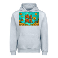 Heather Grey sunflowers mama skinny metal can holder Urban Hoodie - HRA Design Shop
