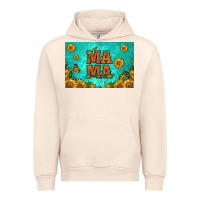 Sandshell sunflowers mama skinny metal can holder Urban Hoodie - HRA Design Shop