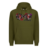 Army Green momlife Premium Hoodie - SublimationCraftShop