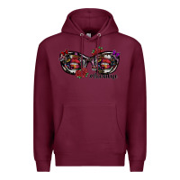 Burgundy momlife Premium Hoodie - SublimationCraftShop