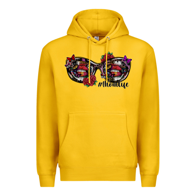 Momlife Premium Hoodie by SublimationCraftShop | Teevron
