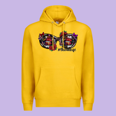Momlife Premium Hoodie Designed By Sublimationcraftshop