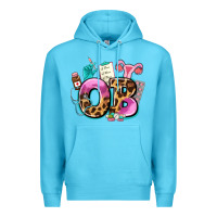 Ocean Blue ob Premium Hoodie - AdoDesignShop