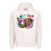 Pale Pink ob Premium Hoodie - AdoDesignShop
