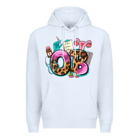 White ob Premium Hoodie - AdoDesignShop