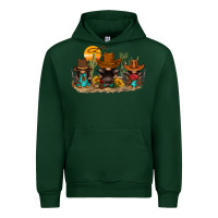 Forest Green western gnomies Urban Hoodie - FaDigitalArtStudio
