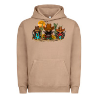 Pigment Burro western gnomies Urban Hoodie - FaDigitalArtStudio