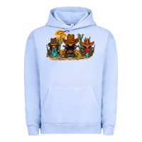Pigment Grape Ice western gnomies Urban Hoodie - FaDigitalArtStudio