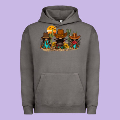 Western Gnomies Urban Hoodie Designed By Fadigitalartstudio