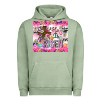 Pigment Oil Green He is risen 20oz tumbler Urban Hoodie - Neo Western