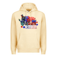 Pina Colada Red white rawr 4th of july Premium Hoodie - CowGirlArtShop