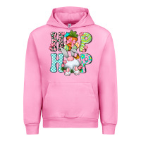 Fuchsia Pink Hip hop Happy Easter Urban Hoodie - Neo Western