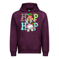 Mauve Wine Hip hop Happy Easter Urban Hoodie - Neo Western