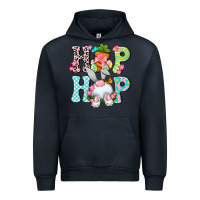 Navy Hip hop Happy Easter Urban Hoodie - Neo Western