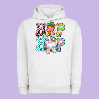 Hip Hop Happy Easter Urban Hoodie Designed By Neo Western