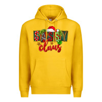 Lemon christmas sassy claus Premium Hoodie - FaDigitalArtStudio