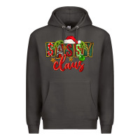 Smoke christmas sassy claus Premium Hoodie - FaDigitalArtStudio