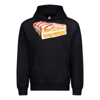 Black white christmas cake Urban Hoodie - FaDigitalArtStudio