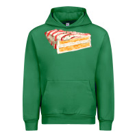Emerald white christmas cake Urban Hoodie - FaDigitalArtStudio