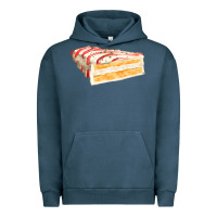 Pigment Midnight Navy white christmas cake Urban Hoodie - FaDigitalArtStudio