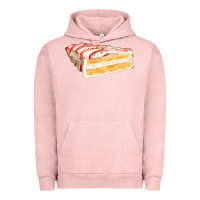Pigment Salmon white christmas cake Urban Hoodie - FaDigitalArtStudio