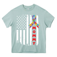 Arona lil autism mom Heavy Core Tee - CowhideDigitalArt