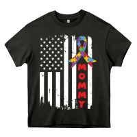 Asphalt lil autism mom Heavy Core Tee - CowhideDigitalArt