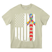 Mossy lil autism mom Heavy Core Tee - CowhideDigitalArt